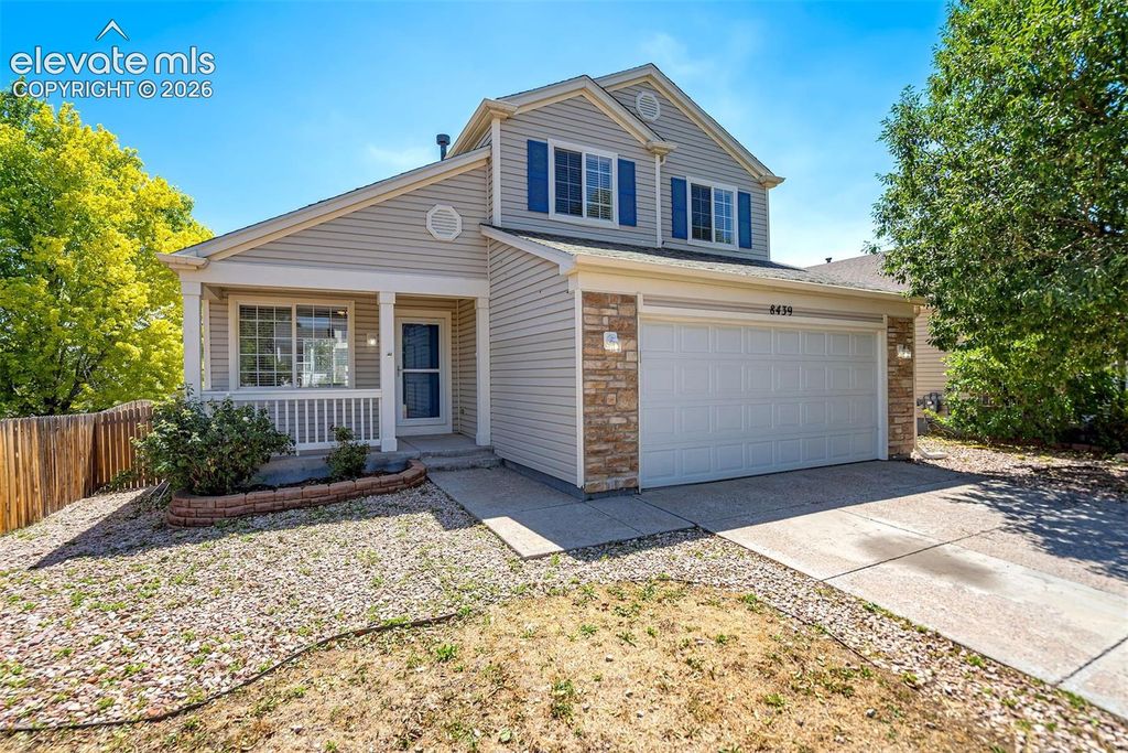 8439 Shadow Run Lane, Fountain, CO 80817 — exterior