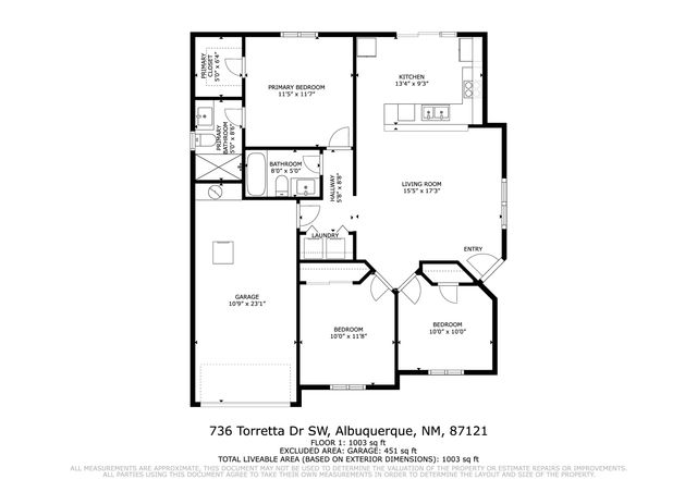 736 Torretta Drive SW, Albuquerque, NM 87121