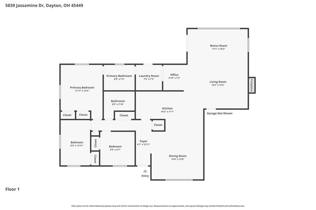 5839 Jassamine Drive, Miami Twp, OH 45449