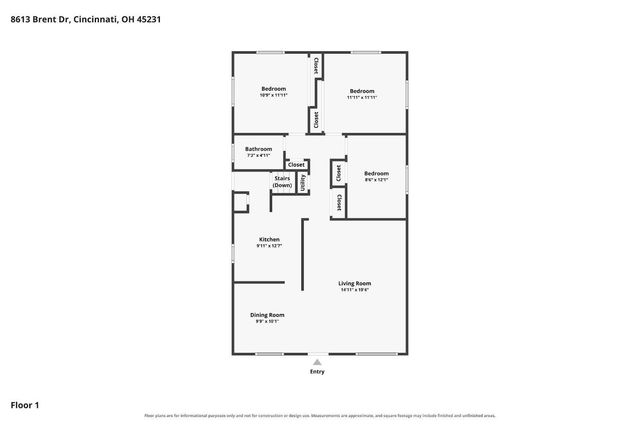 8613 Brent Drive, Springfield Twp., OH 45231