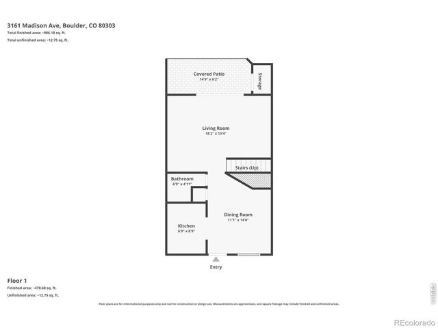 3161 Madison Avenue 107, Boulder, CO 80303