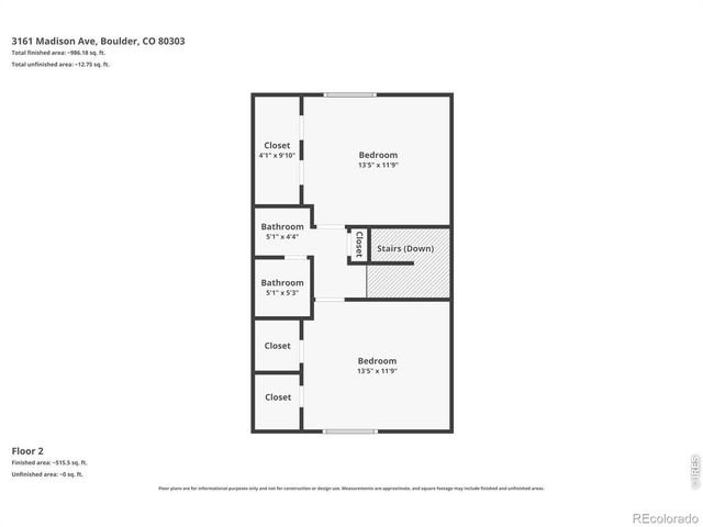 3161 Madison Avenue 107, Boulder, CO 80303