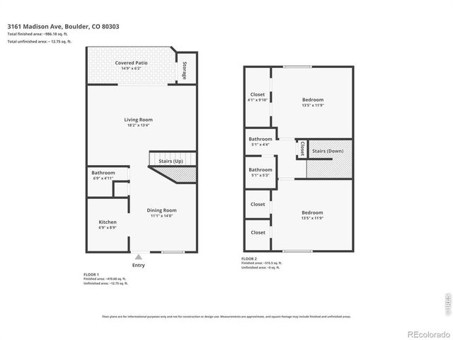 3161 Madison Avenue 107, Boulder, CO 80303
