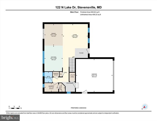 122 N LAKE DR, Stevensville, MD 21666