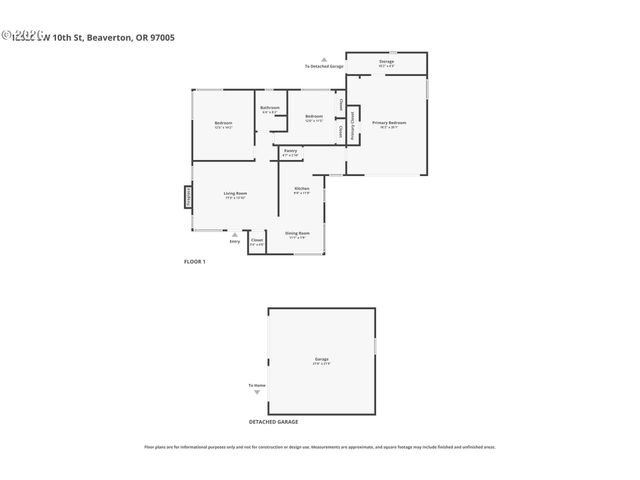 12620 Sw 10TH St, Beaverton, OR 97005