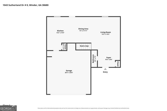 1043 Sutherland Drive, Winder, GA 30680