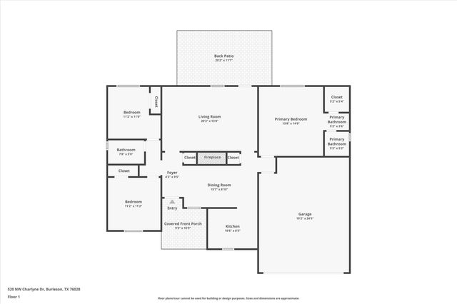 520 NW Charlyne Drive, Burleson, TX 76028