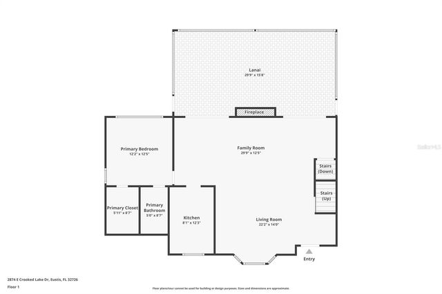 2874 E CROOKED LAKE DRIVE, Eustis, FL 32726