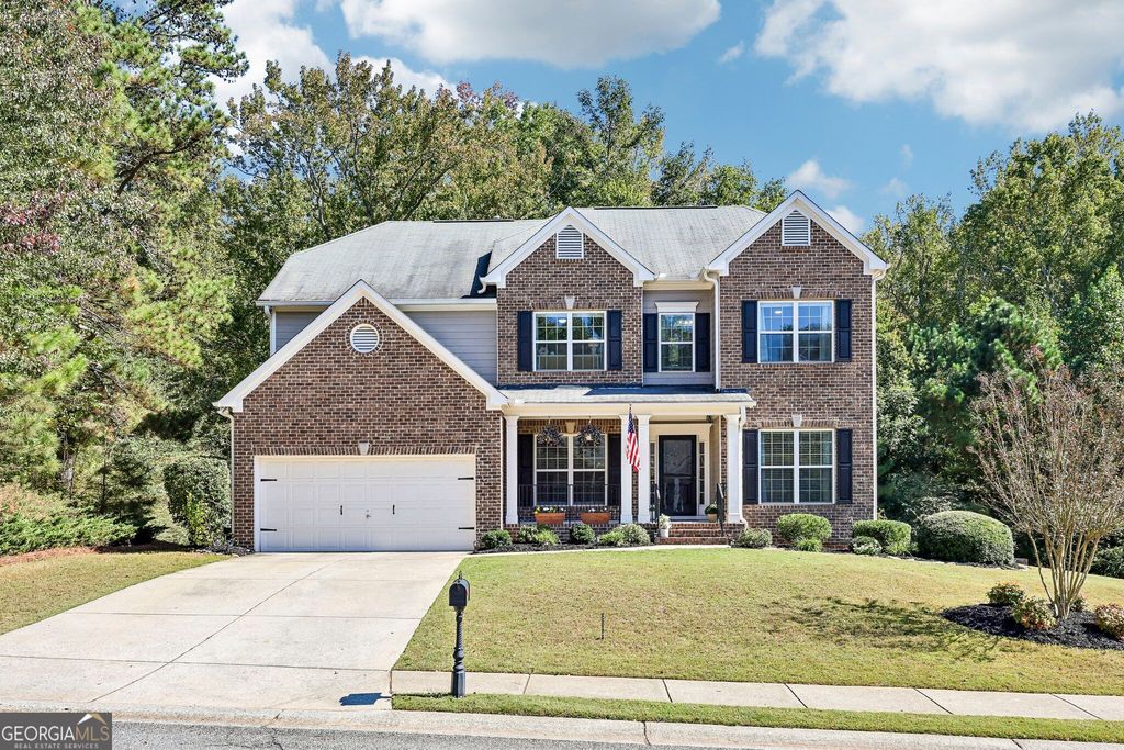 1102 Forest Creek Drive, Canton, GA 30115 — exterior