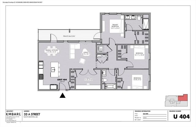 33 A St. 404, Boston, MA 02127