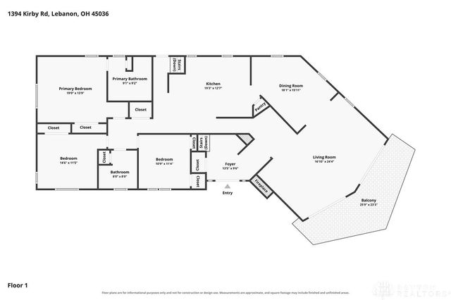 1394 Kirby Road, Turtlecreek Twp, OH 45036