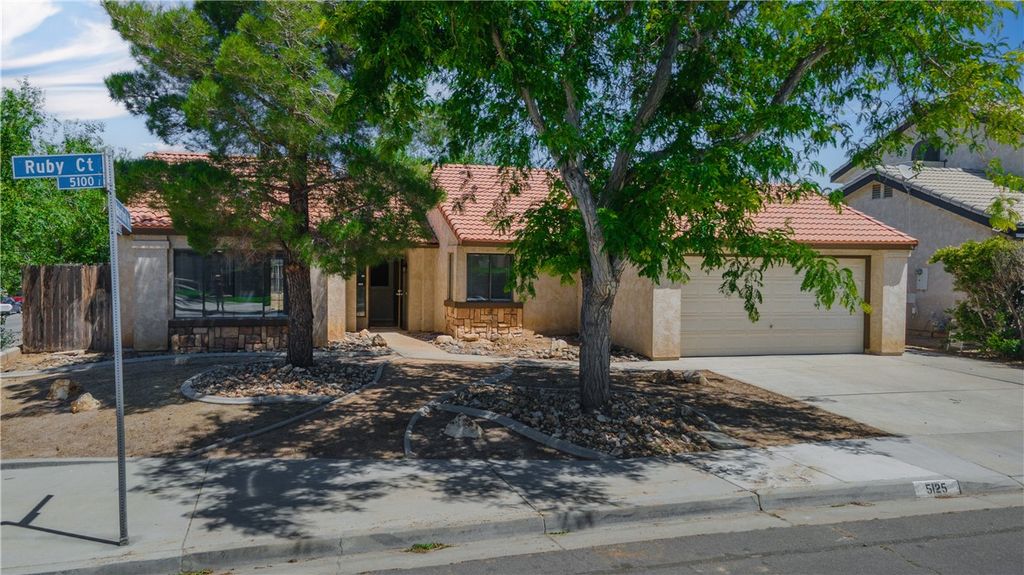 Image 1 of property listing at 5125 Ruby Court, Quartz Hill, CA 93536