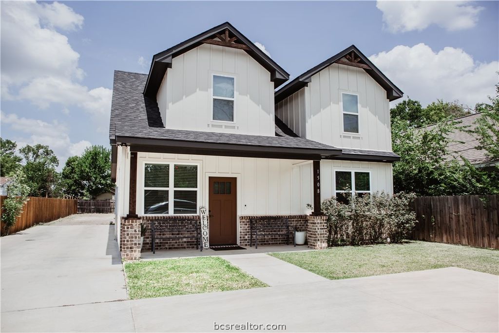 1508 Boone, Bryan, TX 77803 — exterior