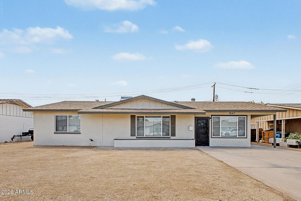 3647 W ROSE Lane, Phoenix, AZ 85019 — exterior