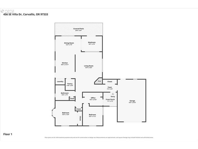 456 Se VILLA Dr, Corvallis, OR 97333