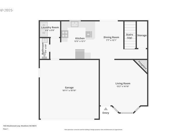 1925 MEADOWOOD Loop, Woodland, WA 98674
