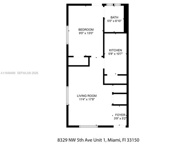 8329 NW 5th Ave 1, Miami, FL 33150