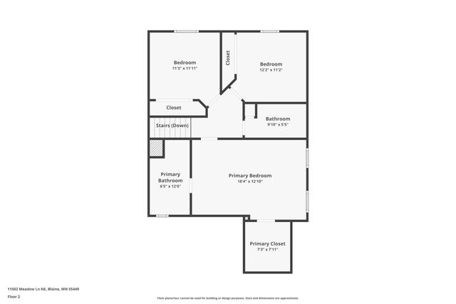 11502 Meadow Lane NE, Blaine, MN 55449