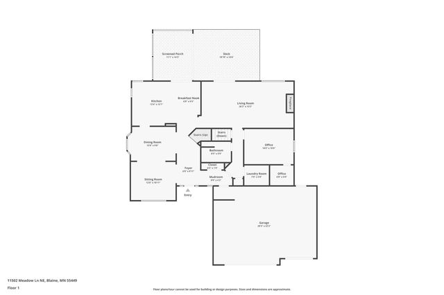 11502 Meadow Lane NE, Blaine, MN 55449
