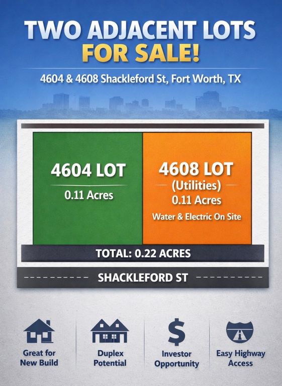 4608 Shackleford Street, Fort Worth, TX 76119