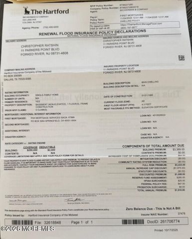 11 Parkers Point Boulevard, Forked River, NJ 08731