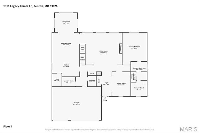 1316 Legacy Pointe Lane, Fenton, MO 63026