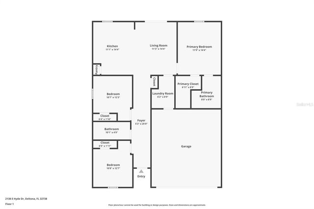 2138 E HYDE DRIVE, Deltona, FL 32738