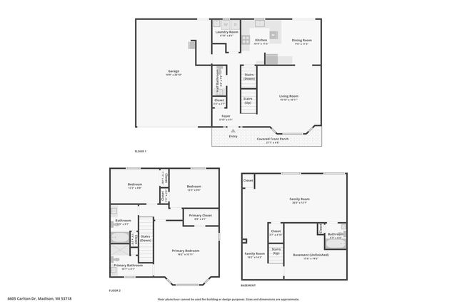 6605 Carlton DRIVE, Madison, WI 53718