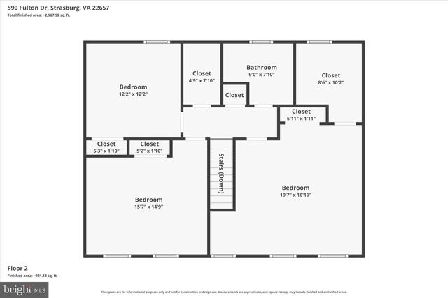 590 FULTON DR, Strasburg, VA 22657