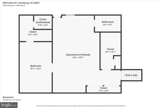 590 FULTON DR, Strasburg, VA 22657