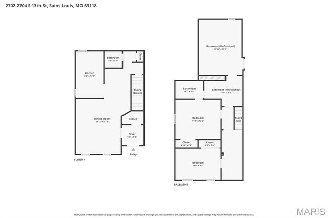 2702 S 13th Street, St Louis, MO 63118