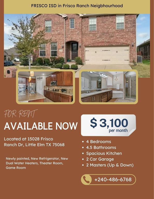 15028 Frisco Ranch Drive, Little Elm, TX 75068