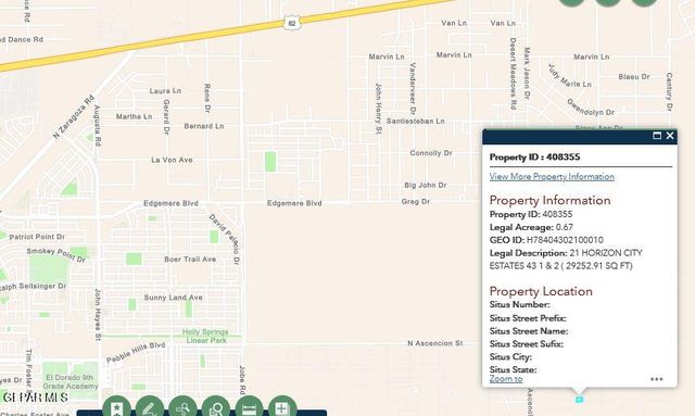 PN408355 TBD North Ascencion Drive, El Paso, TX 79938