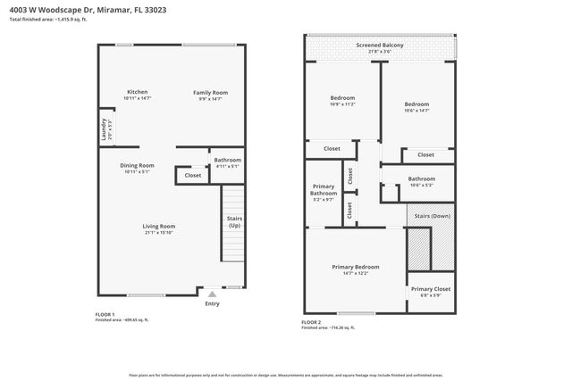 4003 W Woodscape Drive 2-k, Miramar, FL 33023