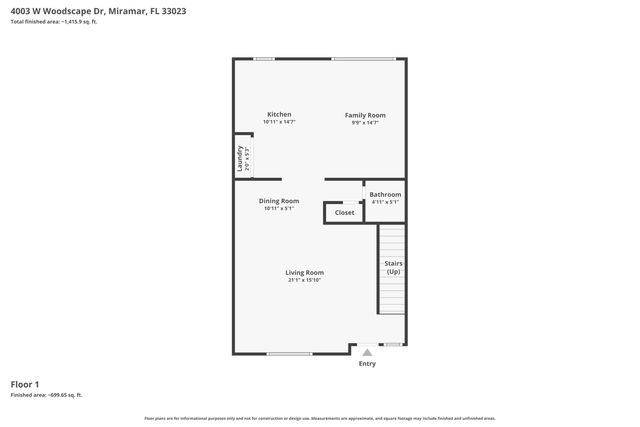4003 W Woodscape Drive 2-k, Miramar, FL 33023