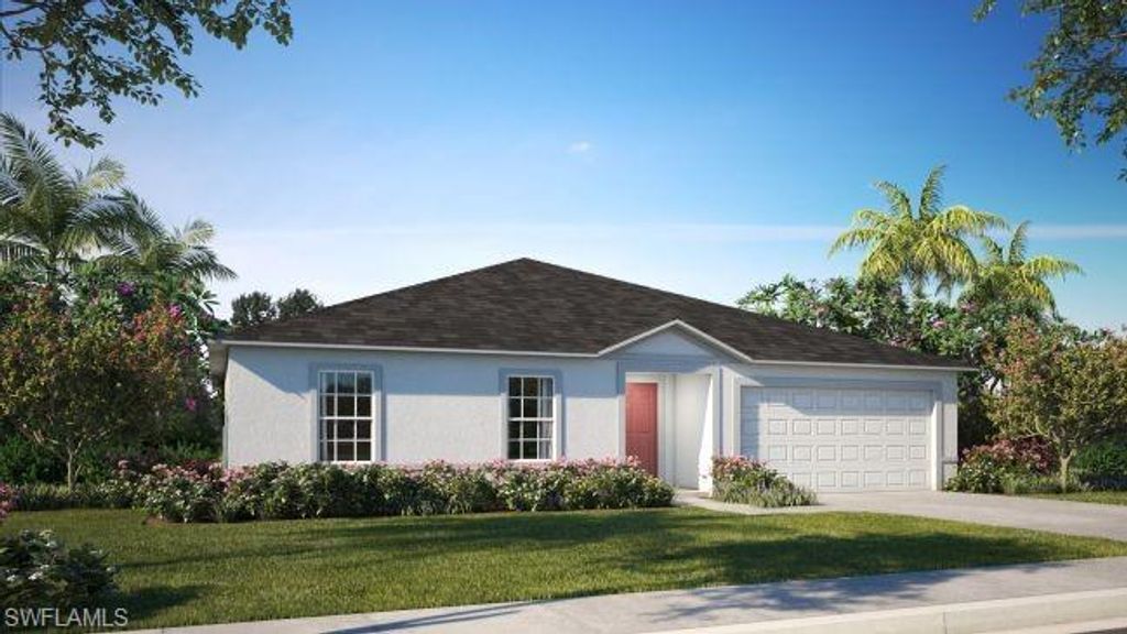 3715 32nd ST SW, LEHIGH ACRES, FL 33976 — exterior