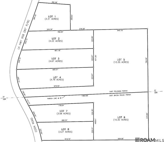TBD Lot 4 La Hwy 958, Slaughter, LA 70777