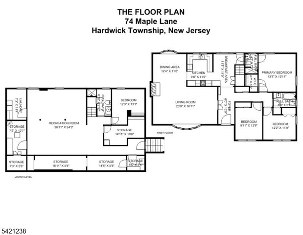 74 Maple Ln, Hardwick Twp., NJ 07825