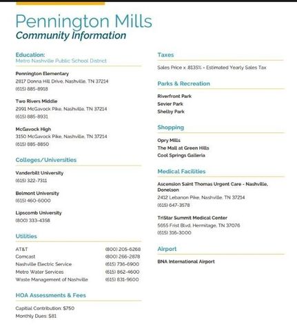 521 Canal Circle, Nashville, TN 37214