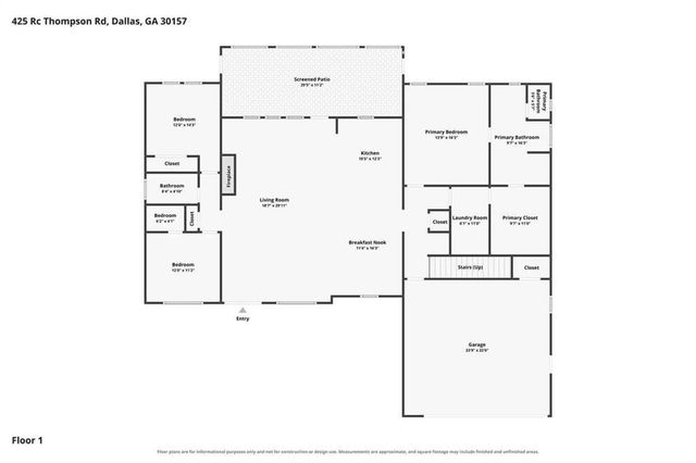425 Rc Thompson Road, Dallas, GA 30157