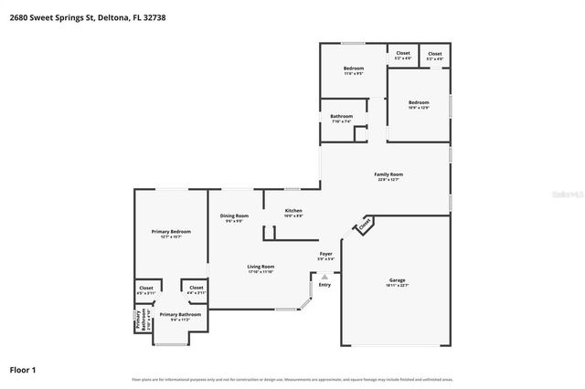 2680 SWEET SPRINGS STREET, Deltona, FL 32738