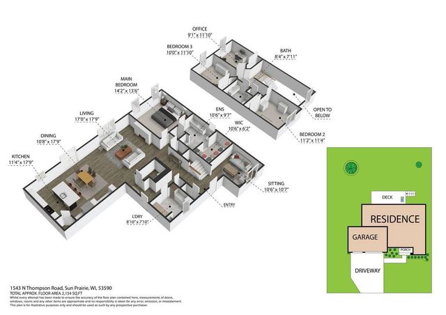 1543 N Thompson Road, Sun Prairie, WI 53590