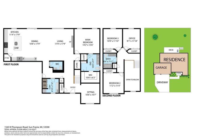 1543 N Thompson Road, Sun Prairie, WI 53590