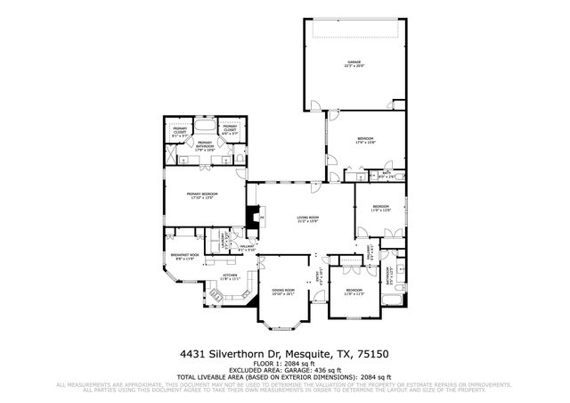 4431 Silverthorn Drive, Mesquite, TX 75150
