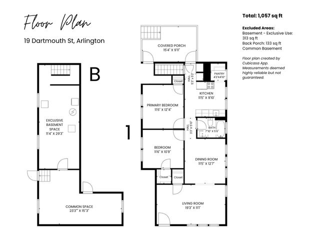 19 Dartmouth Street 19, Arlington, MA 02474