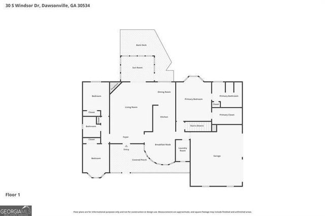 30 S Windsor Drive, Dawsonville, GA 30534