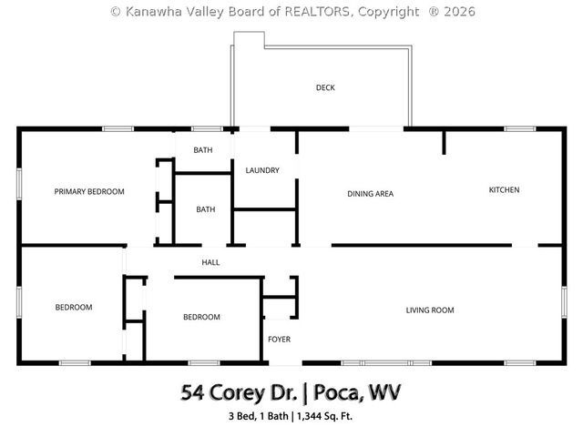 54 Corey Drive, Poca, WV 25159