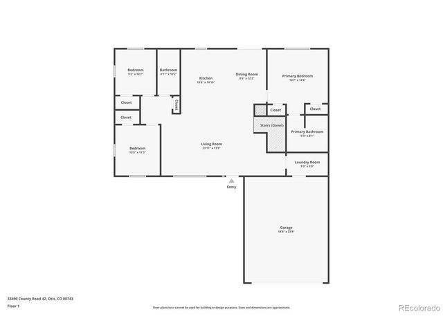 33490 County Road 42, Otis, CO 80743