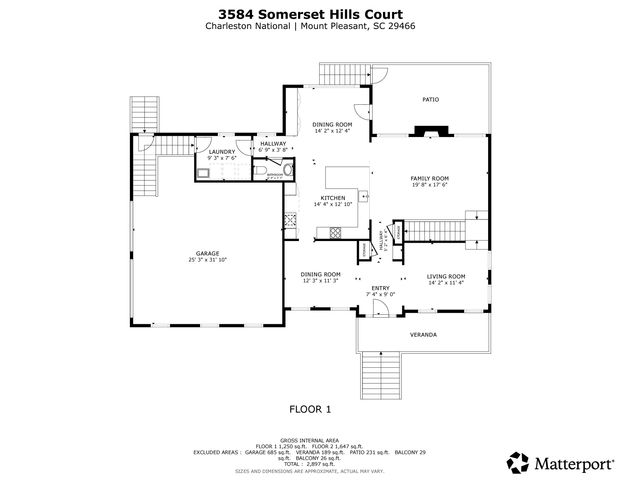 3584 Somerset Hills Court, Mount Pleasant, SC 29466