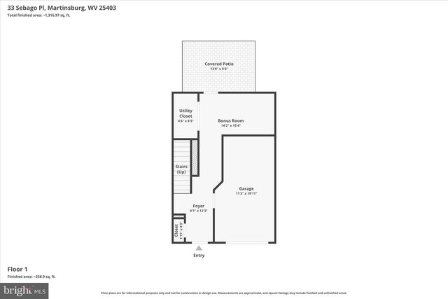 33 SEBAGO PL, Martinsburg, WV 25403